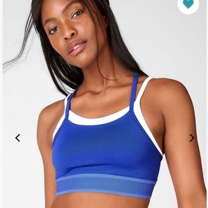 Fabletics Poppy Seamless Sports Bra NWT